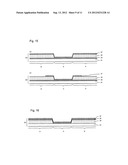 DONOR SUBSTRATE, PATTERNING METHOD, AND METHOD FOR PRODUCING DEVICE diagram and image