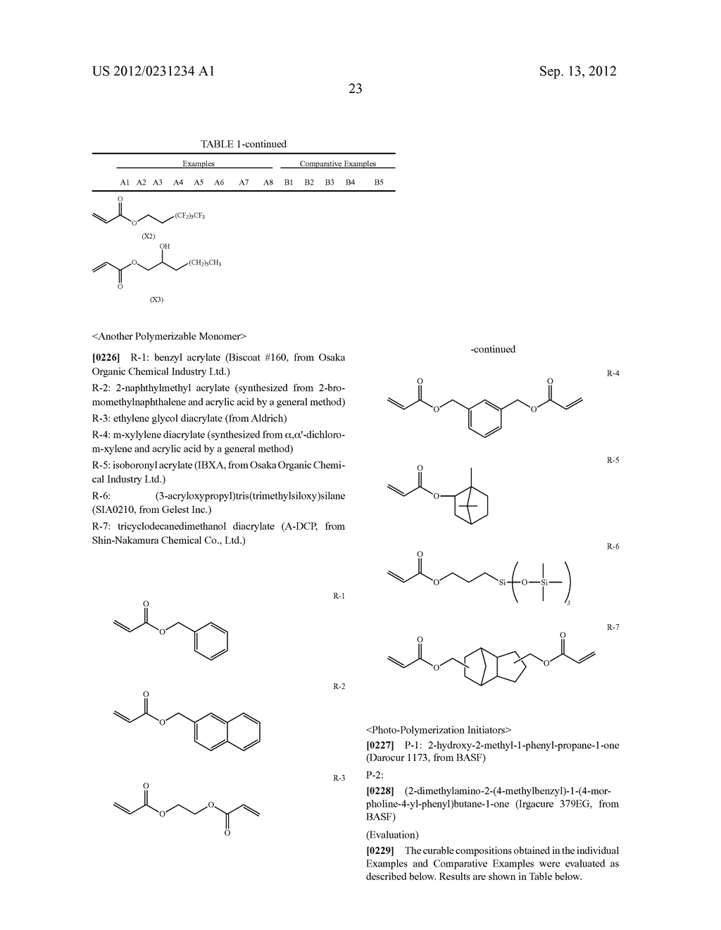 CURABLE COMPOSITION FOR IMPRINTS, PATTERNING METHOD AND PATTERN - diagram, schematic, and image 24