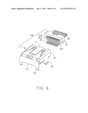 ELECTRICAL CONNECTOR WITH IMPROVED CONTACT-LOADING MANNER FOR COPLANARITY     ADJUSTMENT diagram and image