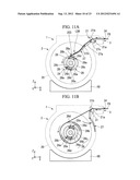 LEADER MEMBER, SUBSTRATE, SUBSTRATE CARTRIDGE, SUBSTRATE-PROCESSING     APPARATUS, LEADER-CONNECTING METHOD, METHOD OF MANUFACTURING DISPLAY     ELEMENT, AND APPARATUS FOR MANUFACTURING DISPLAY ELEMENT diagram and image