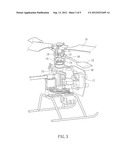 TRANSMISSION MECHANISM FOR REMOTE-CONTROLLED TOY HELICOPTER diagram and image