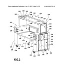 VAPOUR EXTRACTION DEVICE AND ACCOMMODATING DEVICE FOR AT LEAST ONE FOOD     PREPARATION UNIT INCORPORATING SUCH A VAPOUR EXTRACTION DEVICE diagram and image