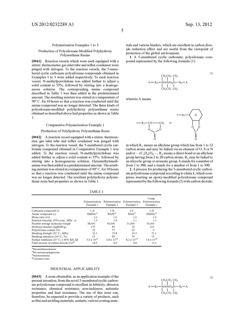 FIVE-MEMBERED CYCLOCARBONATE POLYSILOXANE COMPOUND AND PROCESS FOR     PREPARATION OF SAME - diagram, schematic, and image 08