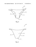 DISPOSABLE PADDED UNDERWEAR diagram and image