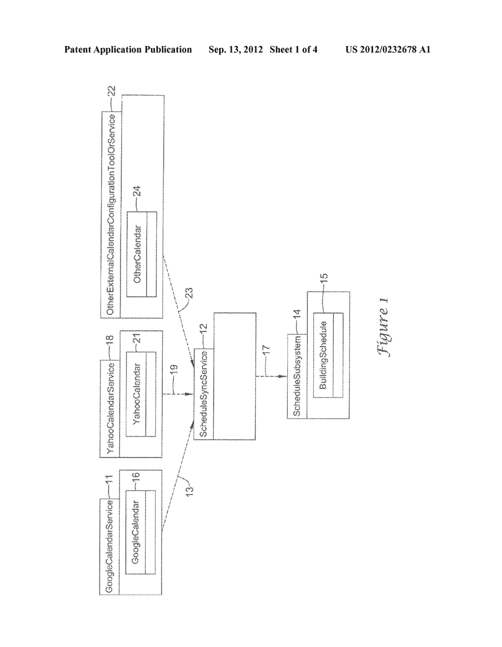 SYSTEM FOR SCHEDULING USING AN EXTERNAL CALENDARING SERVICE - diagram, schematic, and image 02