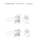 IGNITER WITH A LOCKED CONSOLIDATED POWDER CHARGE diagram and image