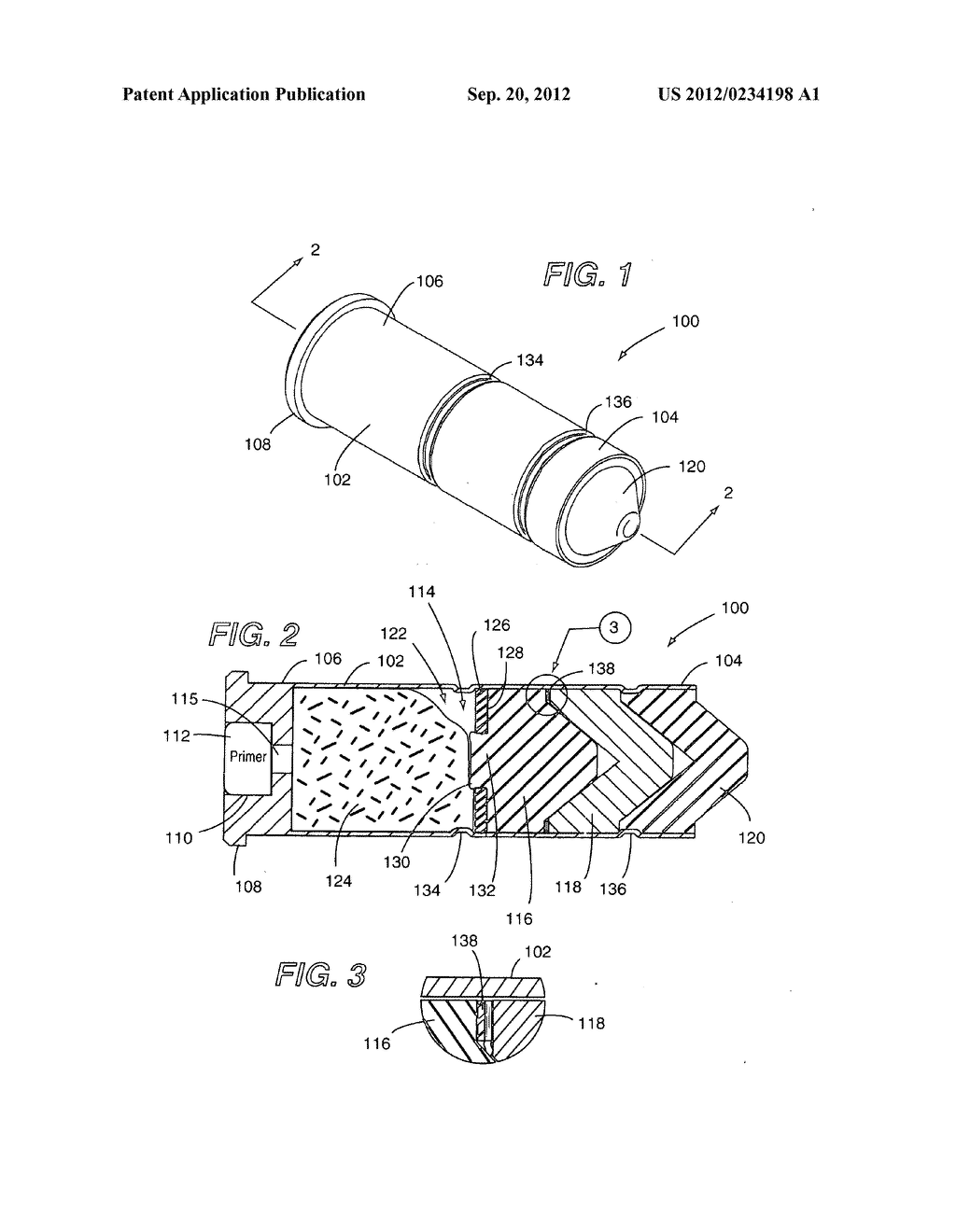 Multiple projectile ammunition - diagram, schematic, and image 02