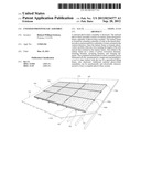 Unitized photovoltaic assembly diagram and image