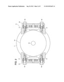 ELEVATOR HOISTING MACHINE BRAKING APPARATUS diagram and image