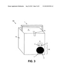 FOOD CONTAINER WITH MEDIA PLAYER diagram and image