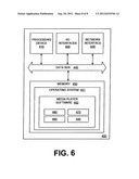 FOOD CONTAINER WITH MEDIA PLAYER diagram and image