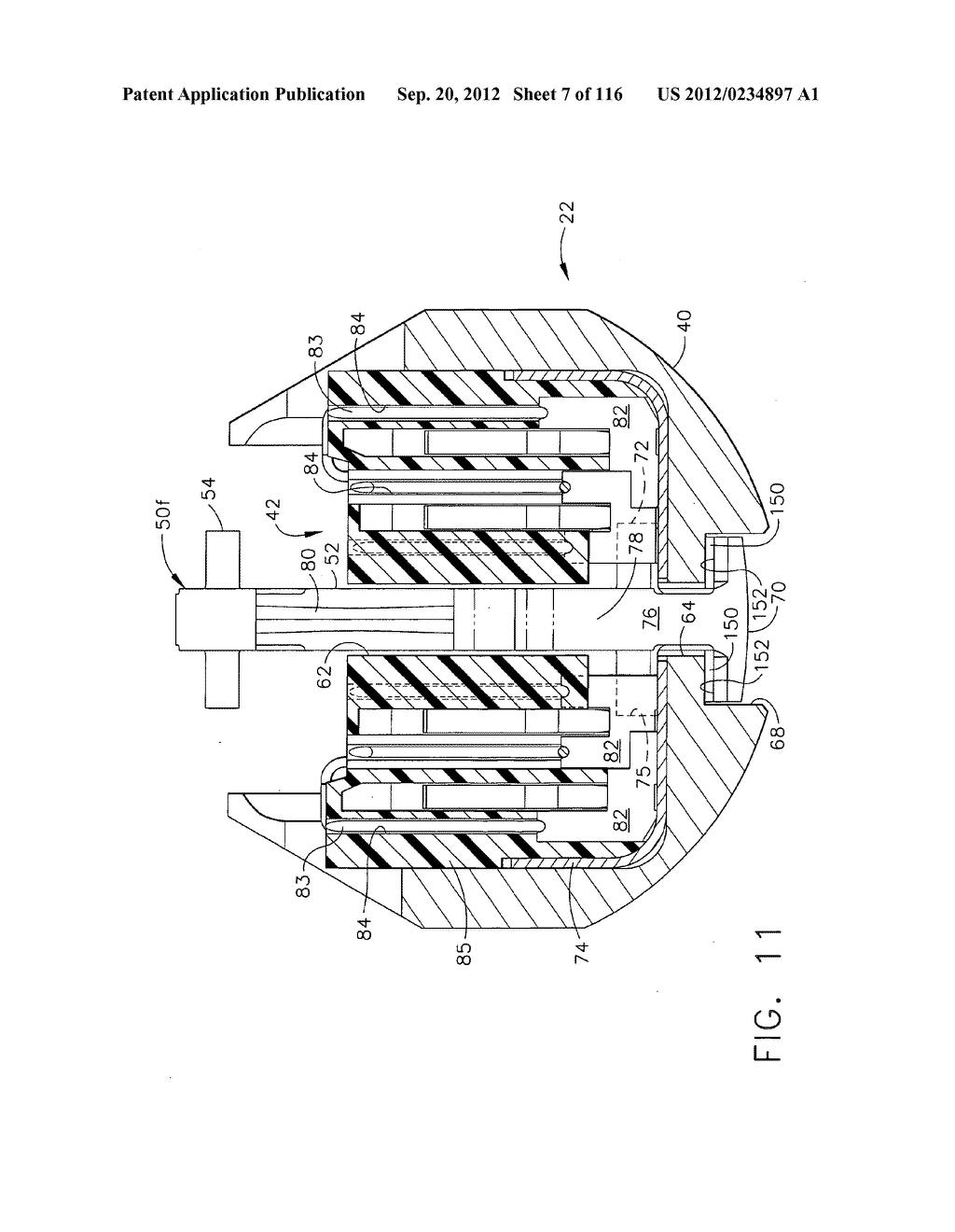 SURGICAL CUTTING AND STAPLING INSTRUMENT WITH SELF ADJUSTING ANVIL - diagram, schematic, and image 08