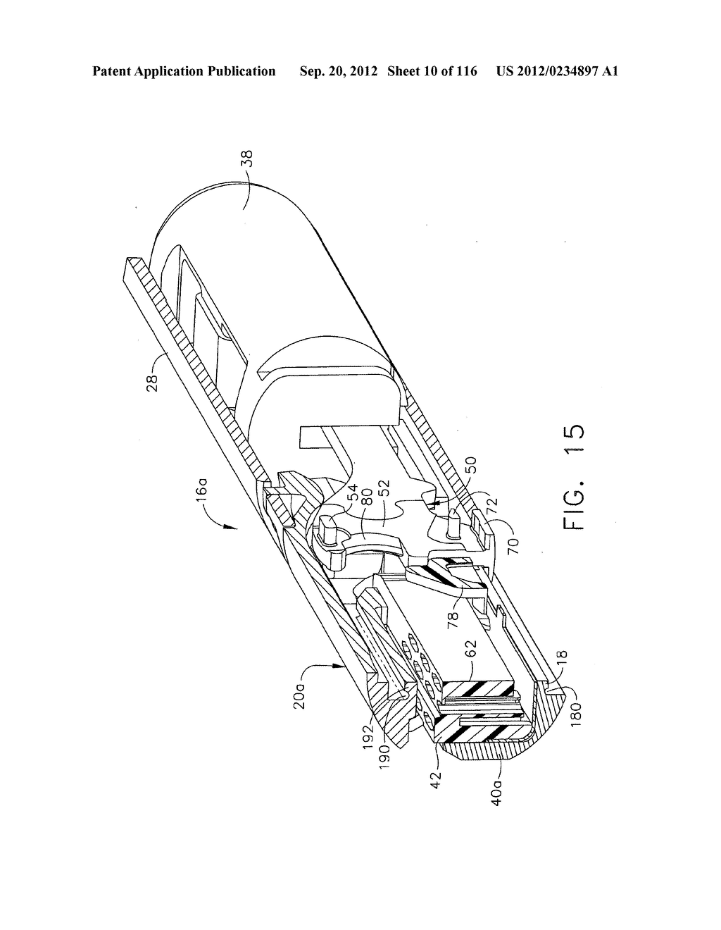 SURGICAL CUTTING AND STAPLING INSTRUMENT WITH SELF ADJUSTING ANVIL - diagram, schematic, and image 11