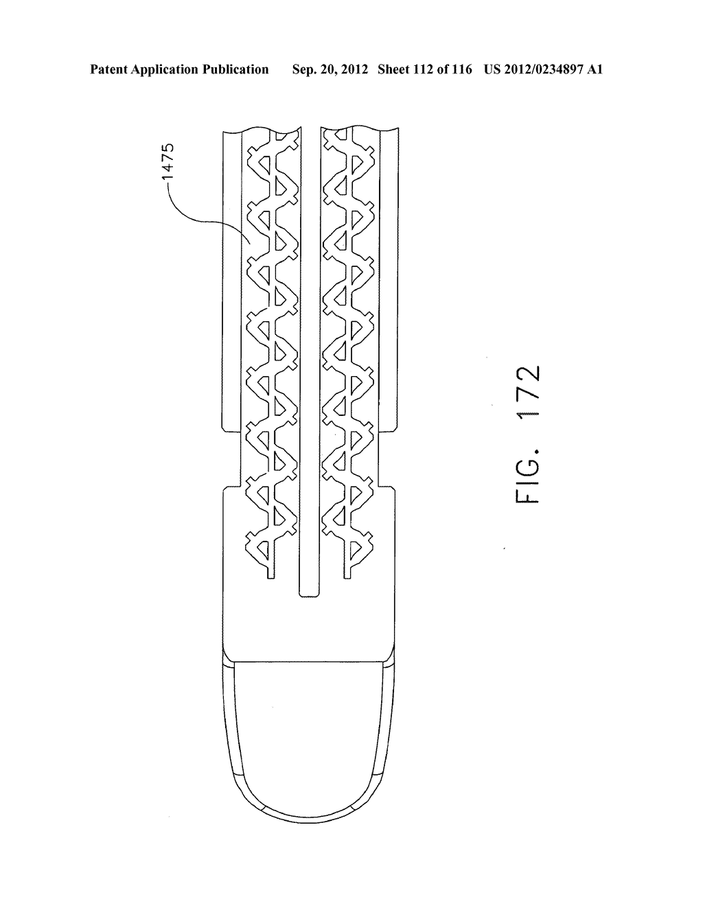 SURGICAL CUTTING AND STAPLING INSTRUMENT WITH SELF ADJUSTING ANVIL - diagram, schematic, and image 113