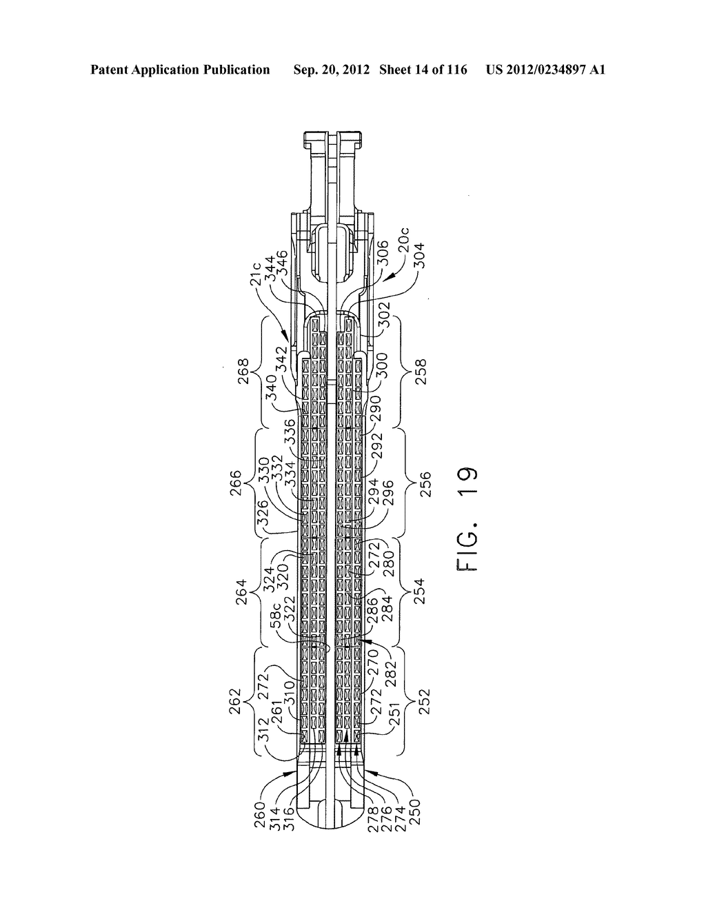 SURGICAL CUTTING AND STAPLING INSTRUMENT WITH SELF ADJUSTING ANVIL - diagram, schematic, and image 15