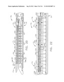 SURGICAL CUTTING AND STAPLING INSTRUMENT WITH SELF ADJUSTING ANVIL diagram and image