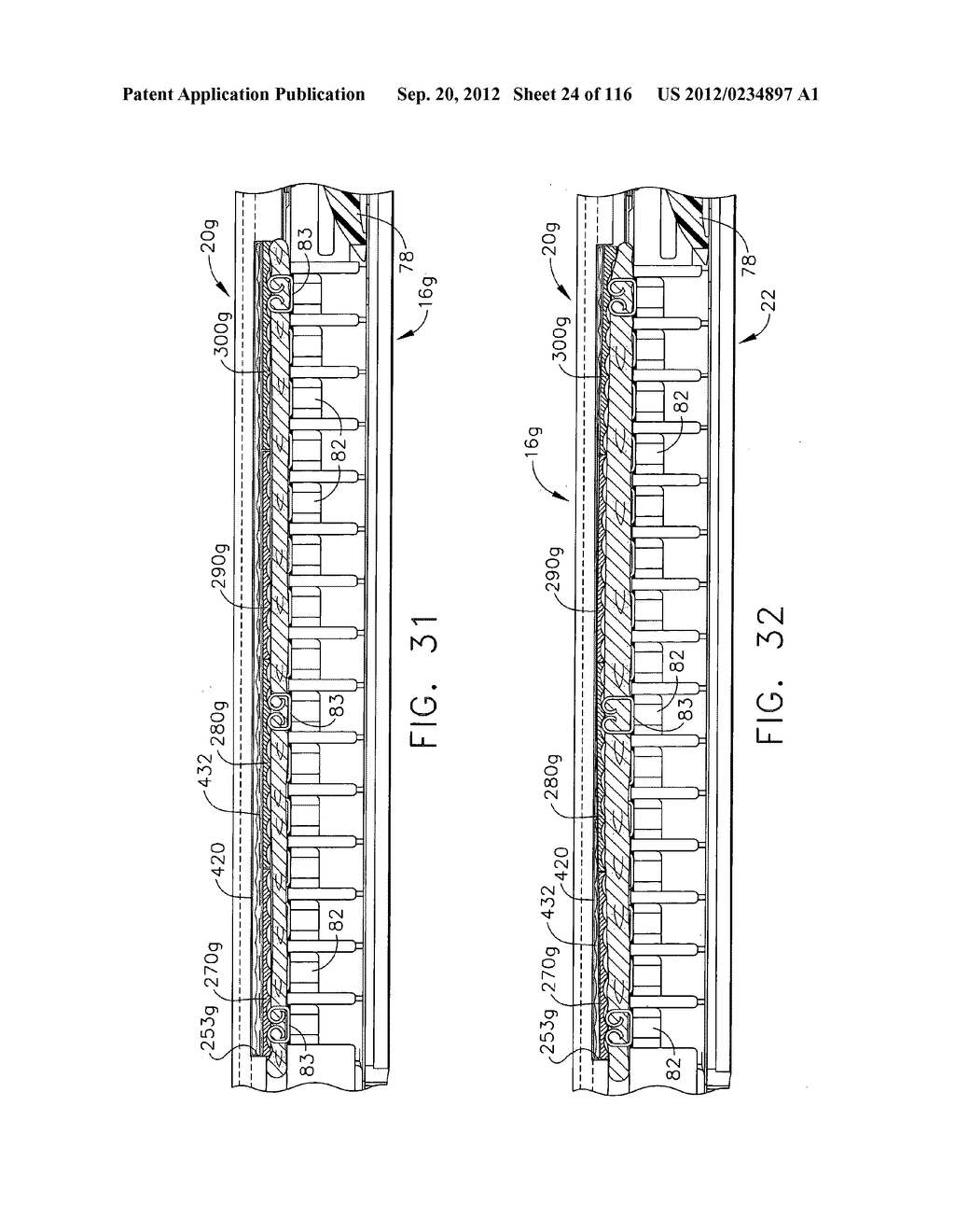 SURGICAL CUTTING AND STAPLING INSTRUMENT WITH SELF ADJUSTING ANVIL - diagram, schematic, and image 25
