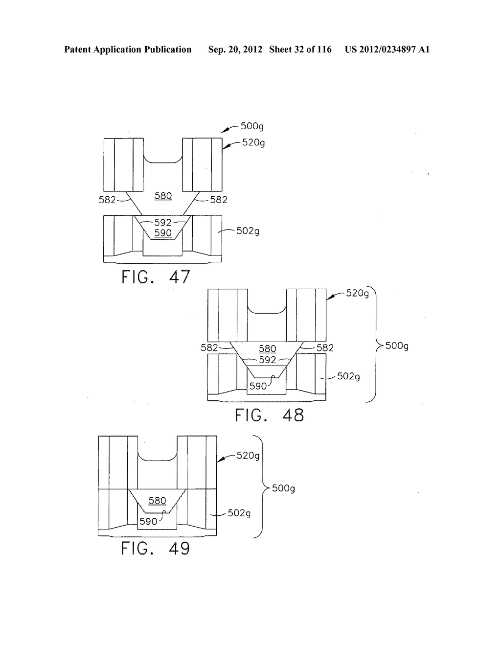 SURGICAL CUTTING AND STAPLING INSTRUMENT WITH SELF ADJUSTING ANVIL - diagram, schematic, and image 33