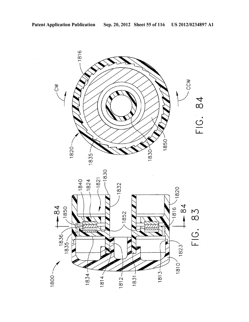 SURGICAL CUTTING AND STAPLING INSTRUMENT WITH SELF ADJUSTING ANVIL - diagram, schematic, and image 56