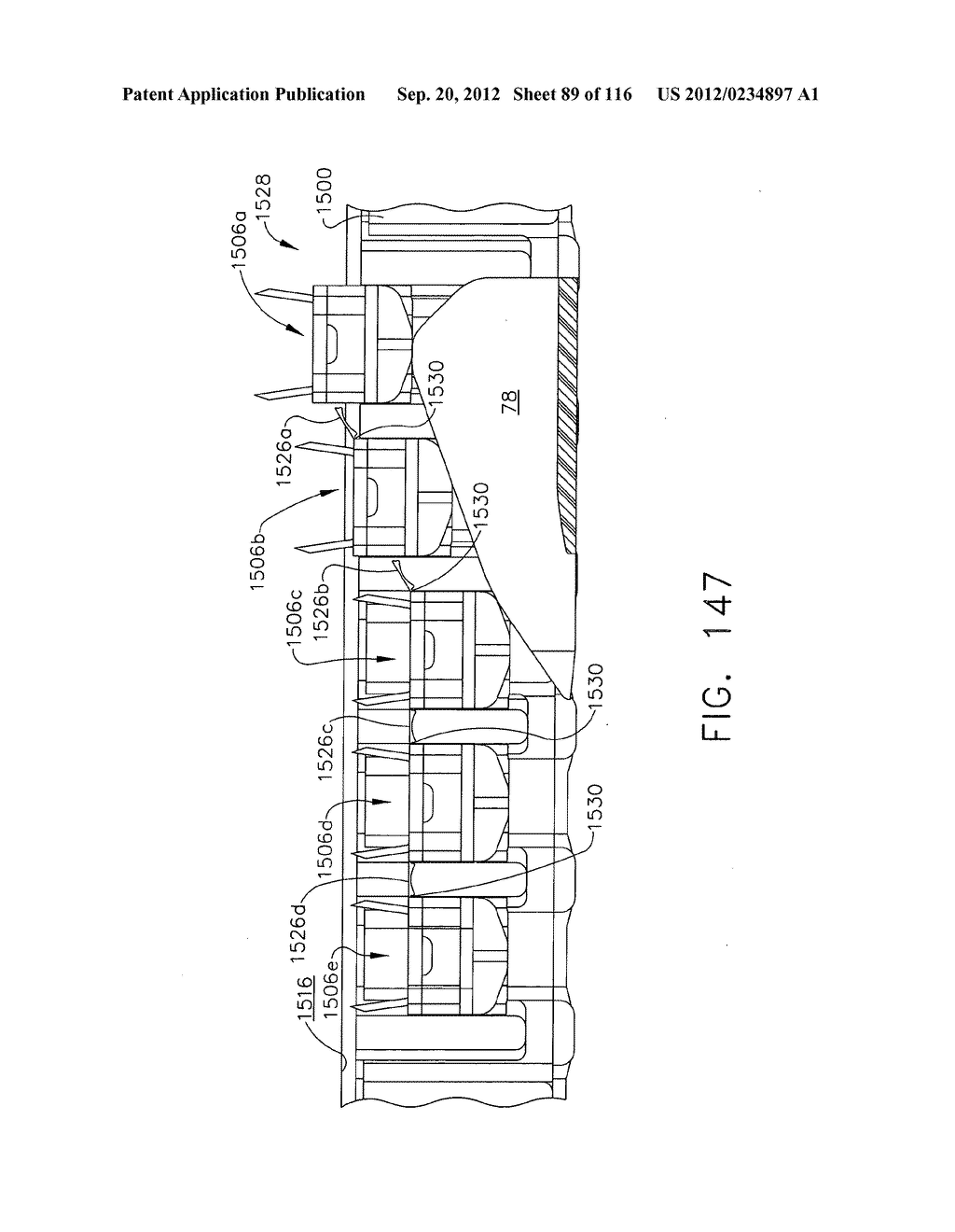 SURGICAL CUTTING AND STAPLING INSTRUMENT WITH SELF ADJUSTING ANVIL - diagram, schematic, and image 90