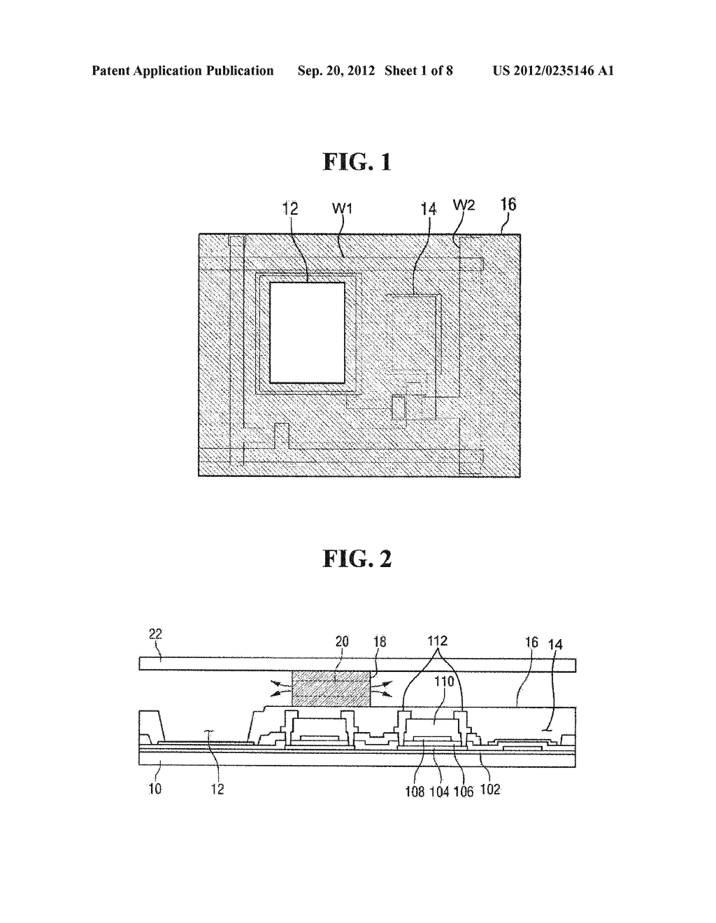 Organic Light-Emitting Display Device and Method of Manufacturing the Same - diagram, schematic, and image 02