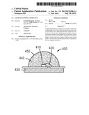 LED DEVICE HAVING A DOME LENS diagram and image