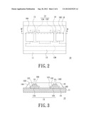 THIN FILM TRANSISTOR STRUCTURE AND DISPLAY DEVICE HAVING SAME diagram and image