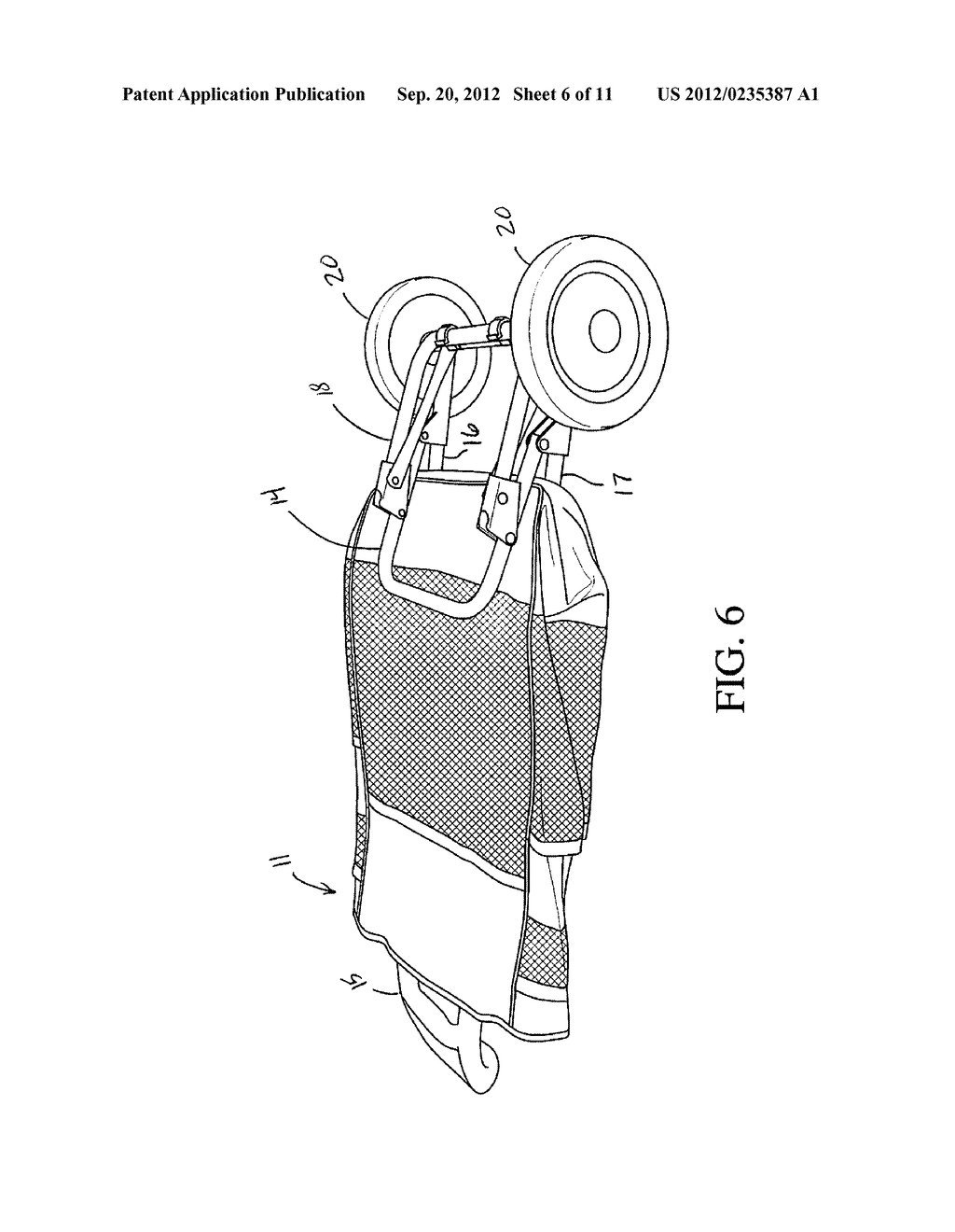 Wheeled Cart for Transporting Outdoor Equipment - diagram, schematic, and image 07