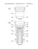 Spherical Light Output LED Lens and Heat Sink Stem System diagram and image