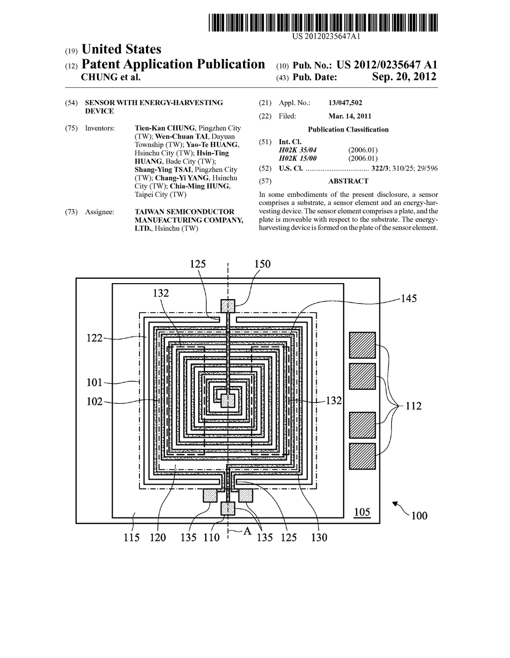 SENSOR WITH ENERGY-HARVESTING DEVICE - diagram, schematic, and image 01