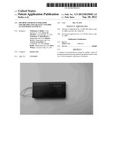 METHOD AND DEVICE FOR RAPID NON-DESTRUCTIVE QUALITY CONTROL OF POWDERED     MATERIALS diagram and image