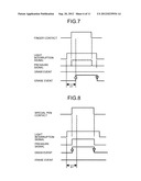 DISPLAY DEVICE WITH TOUCH PANEL, EVENT SWITCHING CONTROL METHOD, AND     COMPUTER-READABLE STORAGE MEDIUM diagram and image