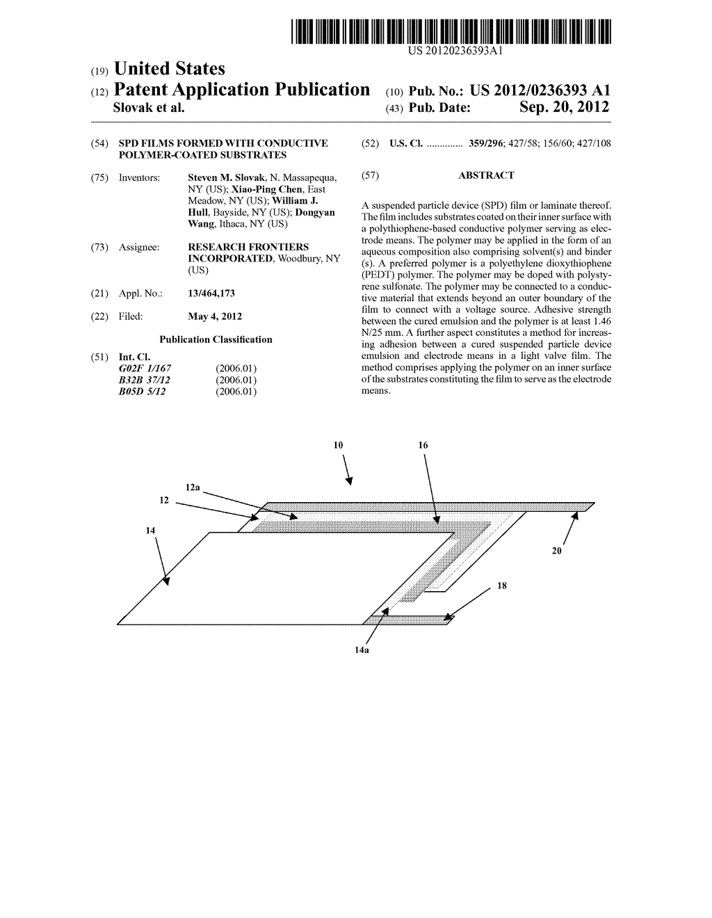 SPD FILMS FORMED WITH CONDUCTIVE POLYMER-COATED SUBSTRATES - diagram, schematic, and image 01