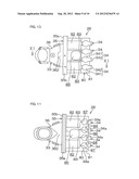 WATERPROOF STRUCTURE OF ELECTRONIC UNIT diagram and image