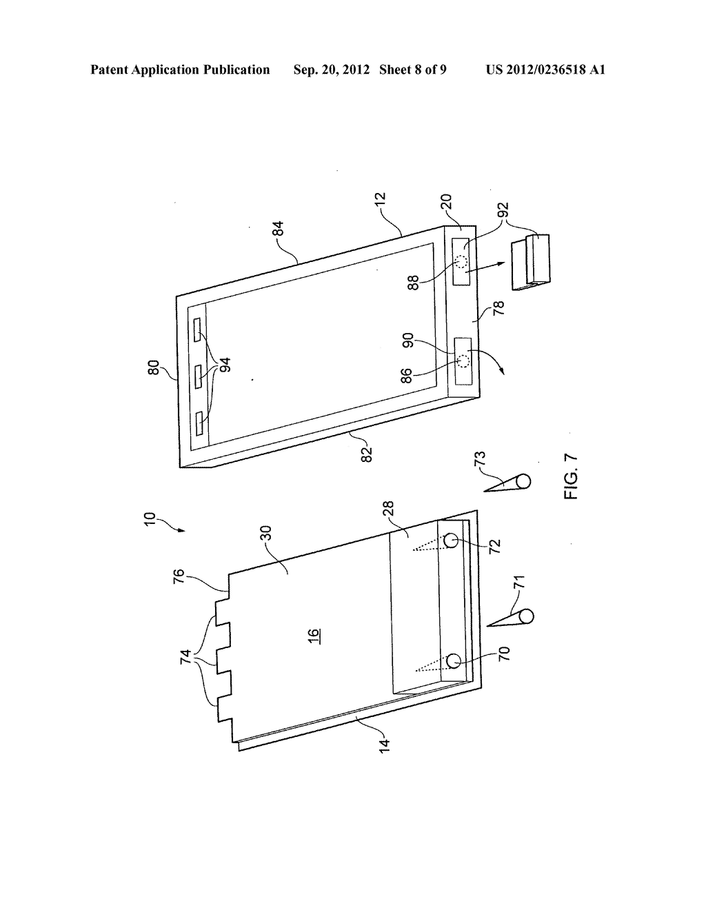Apparatus and method for use in assembly of a portable apparatus - diagram, schematic, and image 09