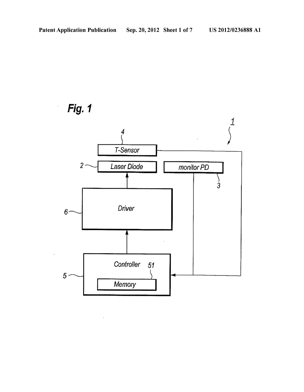 METHOD TO DRIVE SEMICONDUCTOR LASER DIODE - diagram, schematic, and image 02