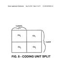 Video coding based on edge determination diagram and image