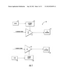 QUADRATURE COMMUNICATIONS DEVICE WITH I ANTENNAS AND Q ANTENNAS AND     MODULATED POWER SUPPLY AND RELATED METHODS diagram and image