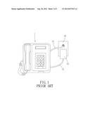 WALL MOUNT TELEPHONE AND WALL MOUNT TELEPHONE ASSEMBLY diagram and image