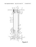 VERTICALLY ROTATABLE SHAFT ASSEMBLY WITH THERMALLY INSULATED HOUSING diagram and image