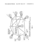 Optically switched communication network diagram and image
