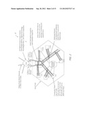 Optically switched communication network diagram and image