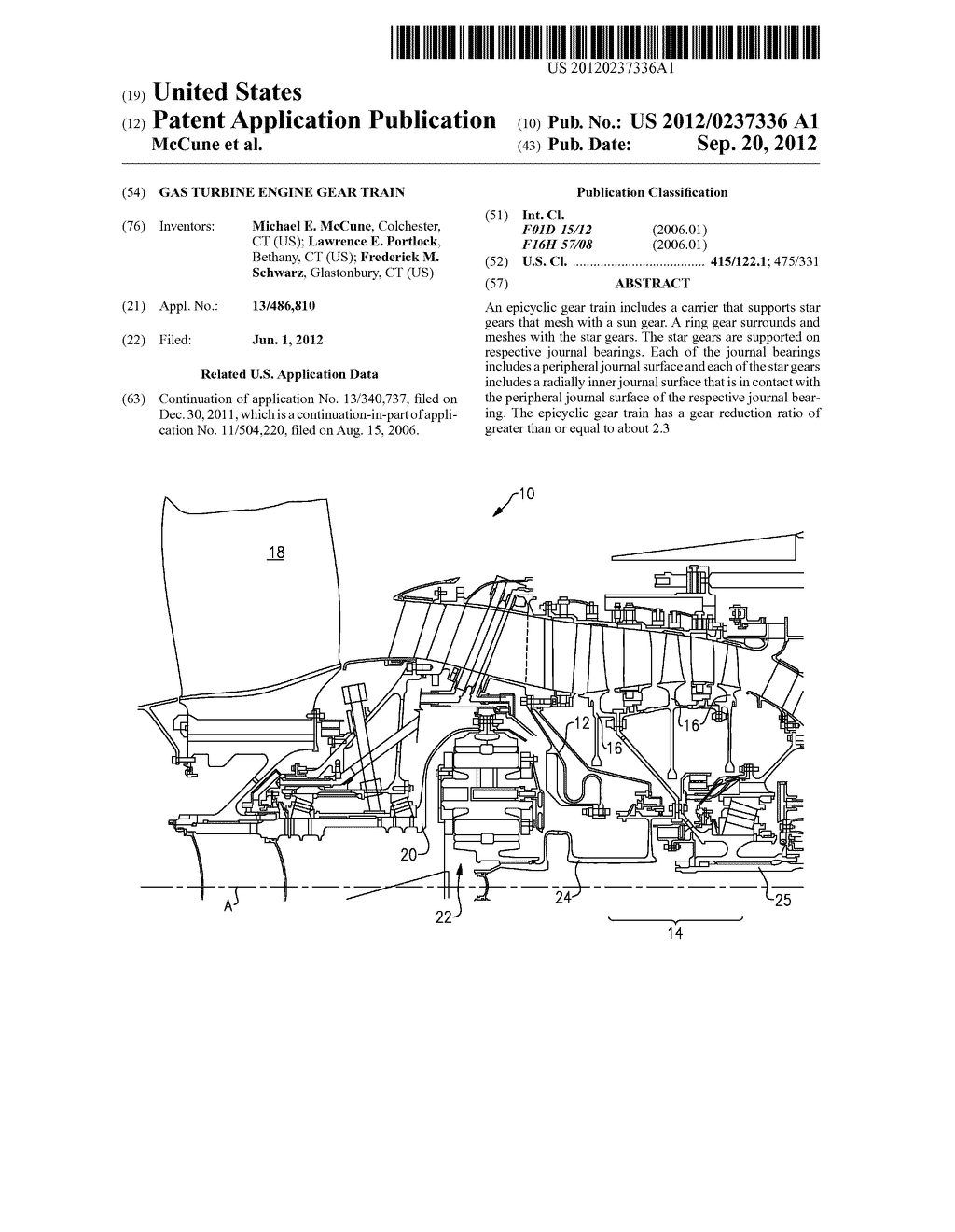 GAS TURBINE ENGINE GEAR TRAIN - diagram, schematic, and image 01