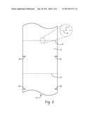 Method for Manufacturing a Sheet Product for Use in a Dispenser and Strip     of Sheet Product diagram and image