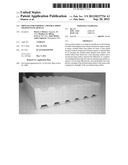 PROCESS FOR FORMING A DOUBLE-SIDED SHAPED FOAM ARTICLE diagram and image