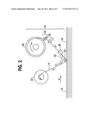 BACKED PLY MATERIAL AND APPARATUS FOR FORMING SAME diagram and image