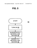 BACKED PLY MATERIAL AND APPARATUS FOR FORMING SAME diagram and image