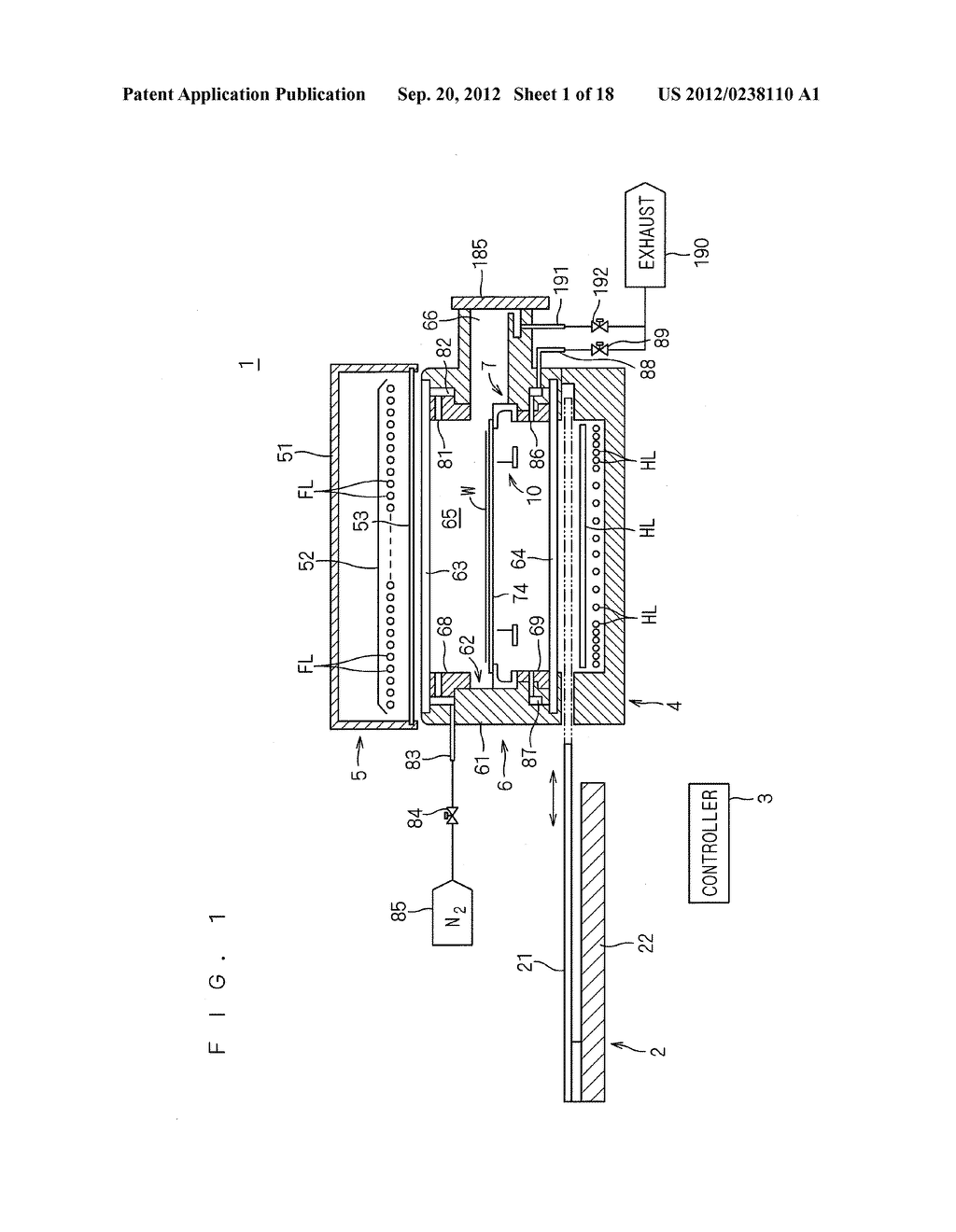 HEAT TREATMENT METHOD AND HEAT TREATMENT APPARATUS FOR HEATING SUBSTRATE     BY IRRADIATING SUBSTRATE WITH FLASH OF LIGHT - diagram, schematic, and image 02