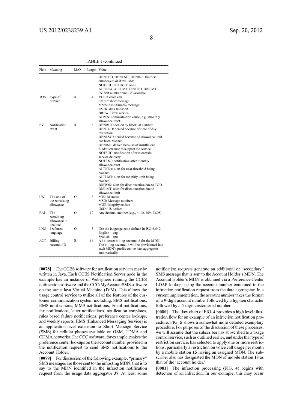 ACCOUNT HOLDER NOTIFICATION FOR AN INFRACTING MOBILE STATION OR MOBILE     DIRECTORY NUMBER (MDN) - diagram, schematic, and image 15