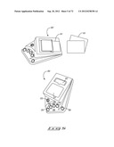 ELECTRONIC GAMING SYSTEM WITH REAL PLAYING CARDS AND MULTIPLE PLAYER     DISPLAYS FOR VIRTUAL CARD AND BETTING IMAGES diagram and image